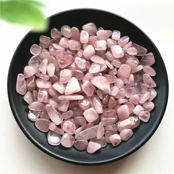 8-12 mm Prirodni Ružičasti Kristal, Roze Kvarc Kristal Šljunak, Kamen Kameni Crumb Prirodni Kristali Kvarca 50 g
