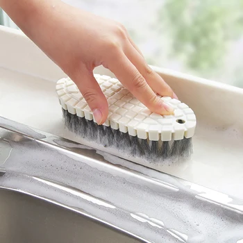 Fleksibilan kuhinjski sudoper četka za čišćenje ploča soft kutna četka za kupanje višenamjenski kućanski kuhinjski alat za čišćenje kupaonice
