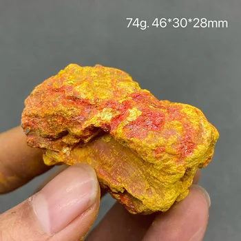 Prirodni uzorak sirovog rude realgar kamen crystal Besplatna dostava