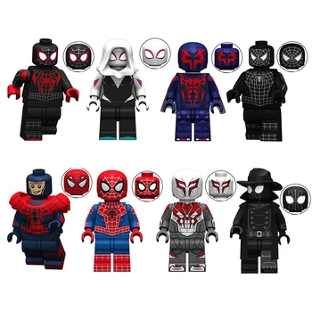 Marvel Avengers Super heroj anime cigle spider-Man animacija lutke mini figurice i igračke gradivni blokovi Prikupiti jedinice dječji darovi