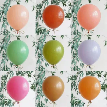 12 kom. Klasicni Maslinasto-zelena Абрикосовая Siva izmaglica latex baloni za Vjenčanje Nakit za rođendan baloni za tuširanje djeteta Odmor pribor